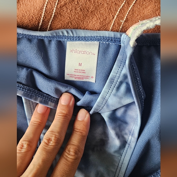 Xhileration Blue Tie Dye Bikini Size Medium - Picture 2 of 4